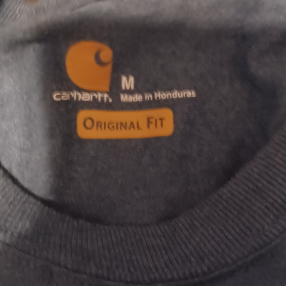 Carhartt Original Fit Short Sleeve Cotton Short sleeve pocket Tee - Picture 4 of 4